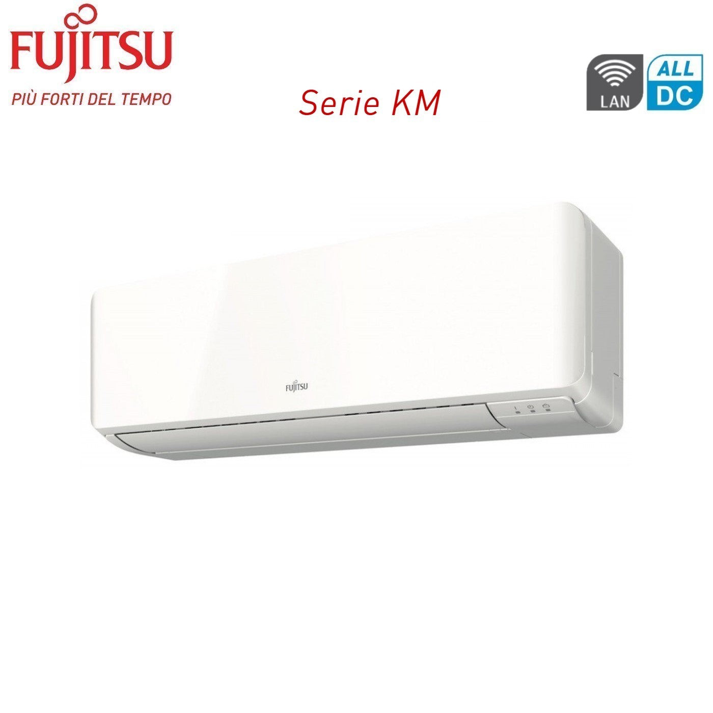 Fujitsu KM-serie Indoor Wandunit 12000 Btu ASYG12KMCC R-32 Wi-Fi Optioneel