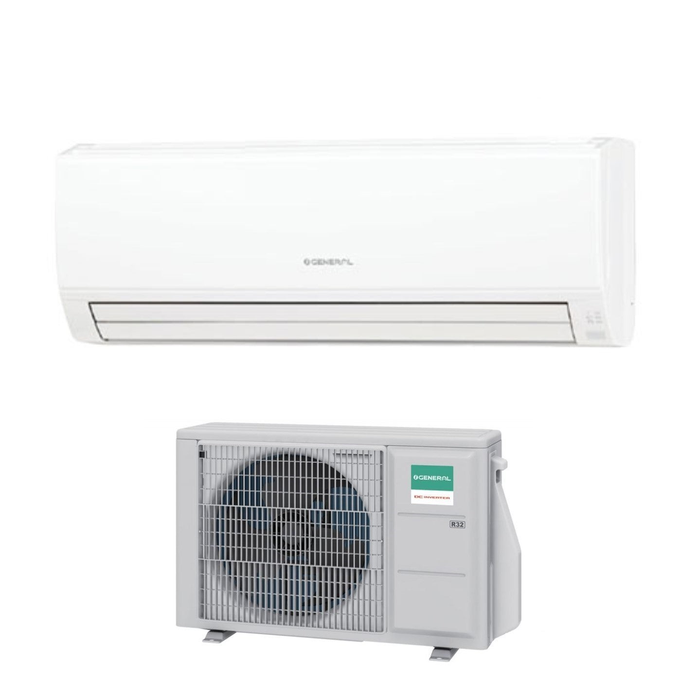 Algemene Fujitsu Inverter Airconditioning KLCA-serie 24000 Btu ASHG24KLCA R-32 Klasse A++/A+