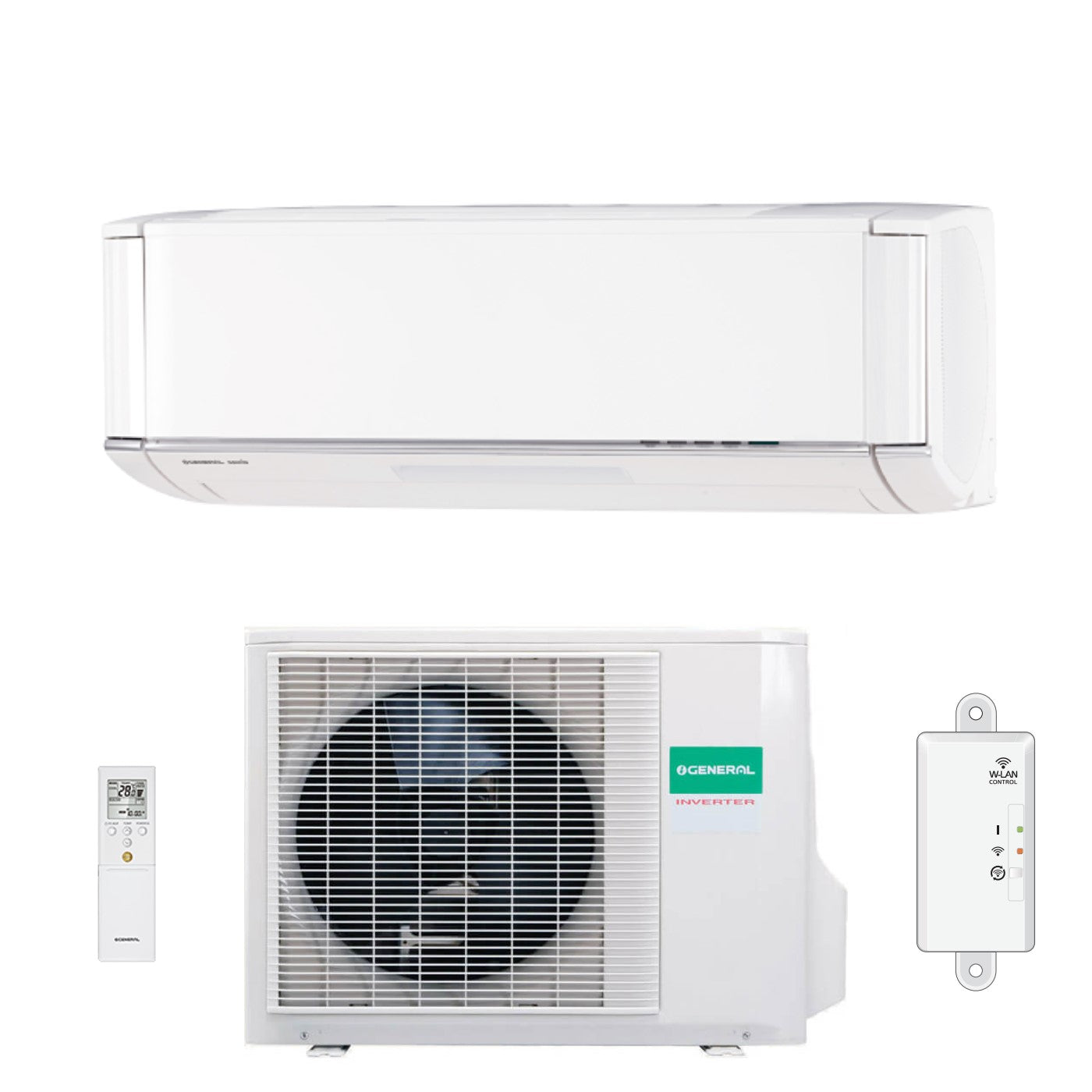 Airconditioner Algemeen Fujitsu Inverter-serie PREMIUM NOCRIA 12000 Btu ASHG12KXCA R-32 Wi-Fi Geïntegreerd Klasse A+++/A+++