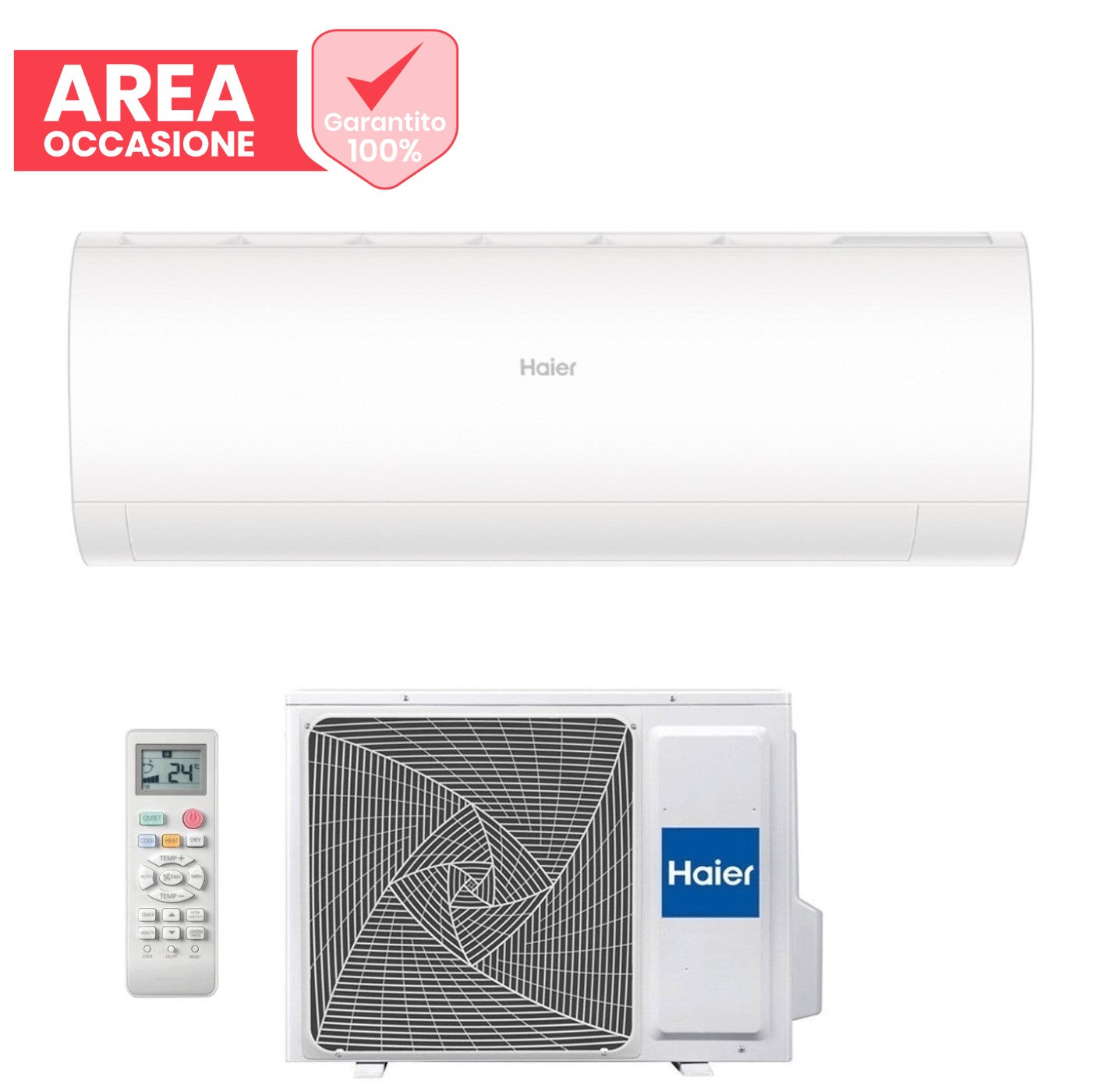 AREA OCCASIONI 2310 Airconditioner Haier Inverter-serie PEARL 12000 Btu AS35PBPHRA-PRE R-32 Wi-Fi Geïntegreerd A+++/A++