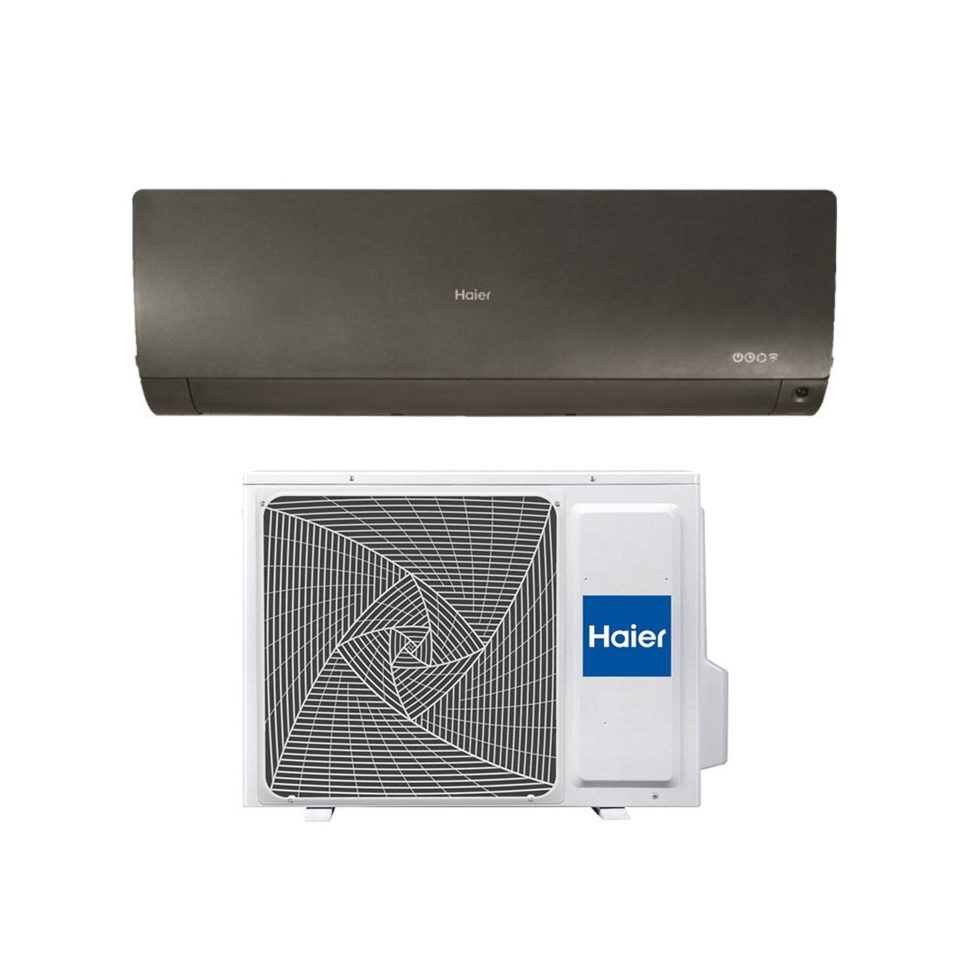 Haier Inverter Airconditioner FLEXIS PLUS BLACK serie 12000 Btu AS35S2SF1FA-MB3 R-32 Geïntegreerde Wi-Fi Klasse A+++/A++ Zwarte kleur