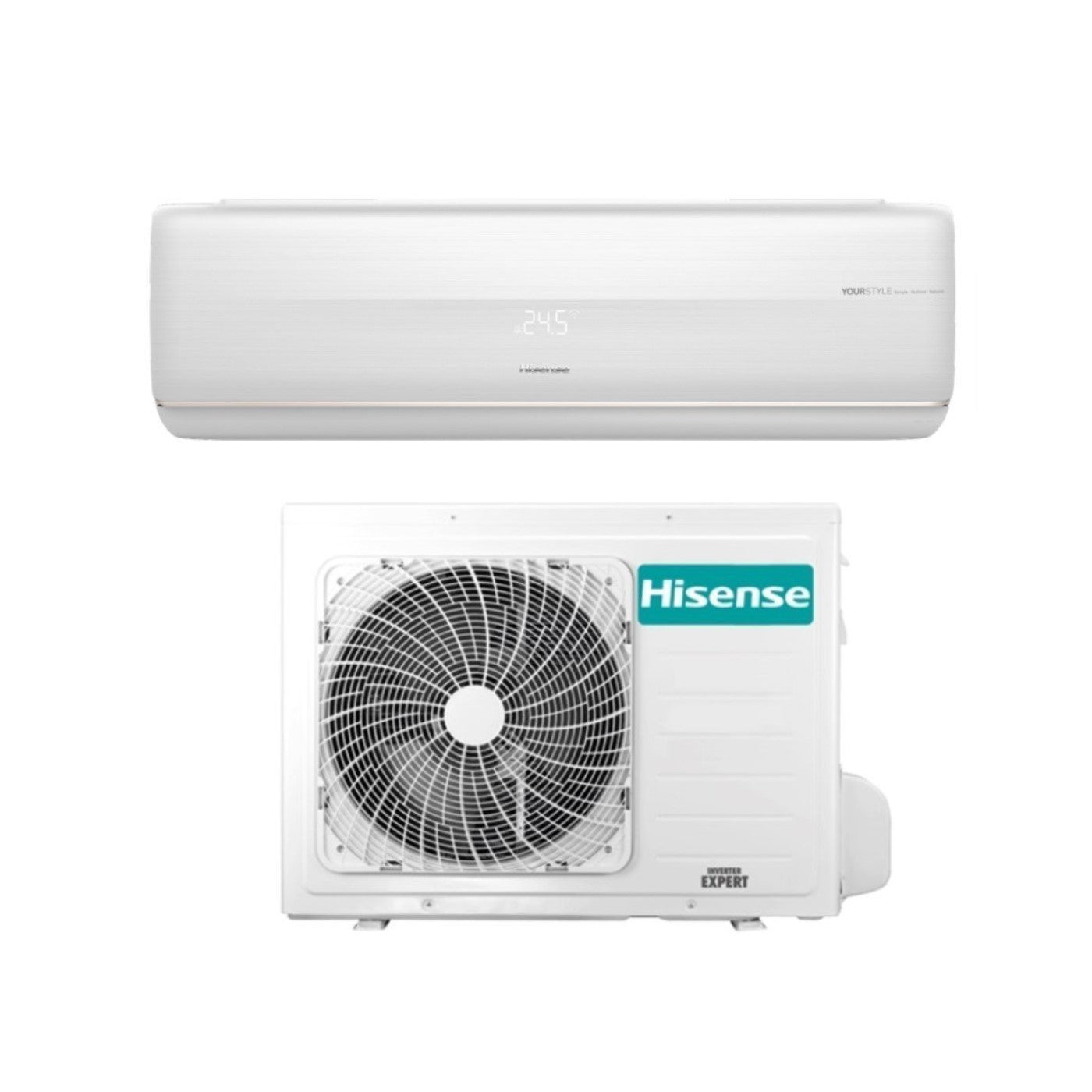 Airconditioner Hisense Inverter-serie FRESH MASTER 9000 Btu QF25XW00G R-32 Wi-Fi Geïntegreerd Klasse A+++ - Nieuws