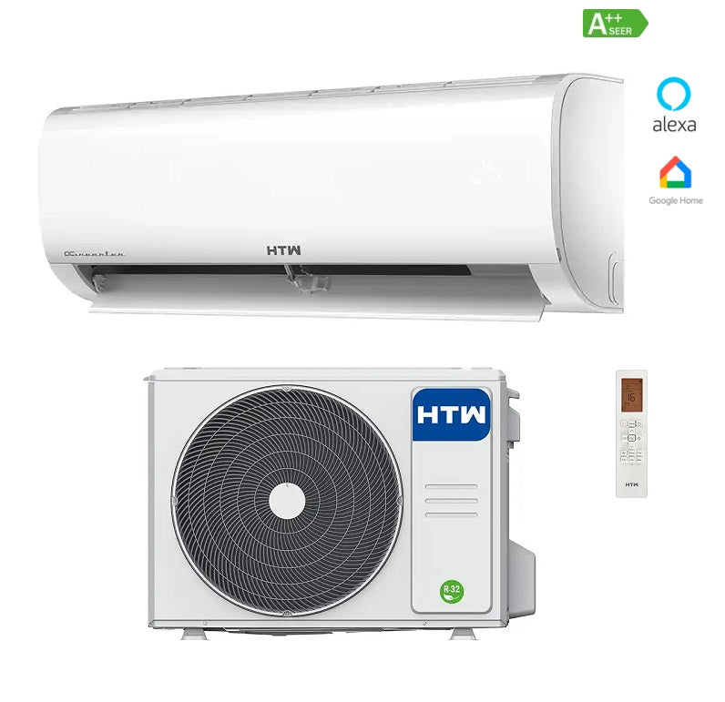 HTW Inverter Airconditioner IX21D3 Serie 9000 BTU Wi-Fi Optioneel A++ R-32 HTWS026IX21D3 Smart met plasma-ionengenerator