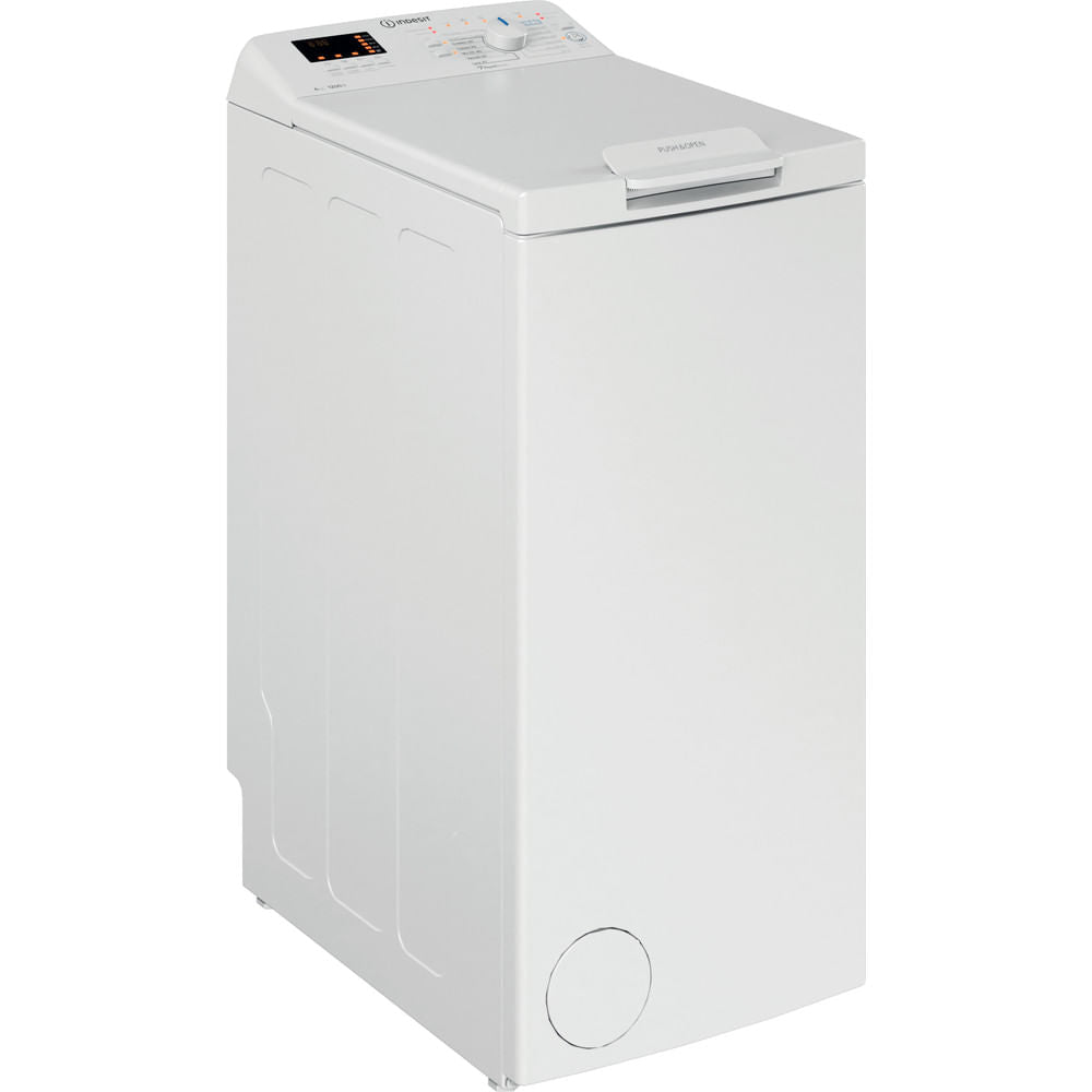 Indesit Wasmachine met bovenlader 6 kg BTW S6230P IT/N 1200 tpm Klasse D