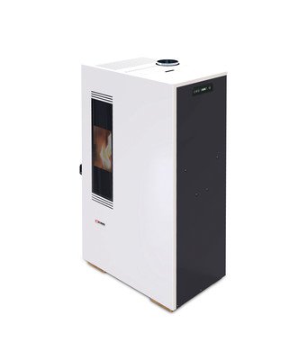 Room en Pellet King Mini 5 4,9 kW Wit Wi-Fi Optioneel met hoge efficiëntie - NOVITA-code 99177