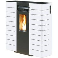 KING SLIM 10 KW KANAALGEKOELDE WITTE PELLET OPSLAG COD. 17379