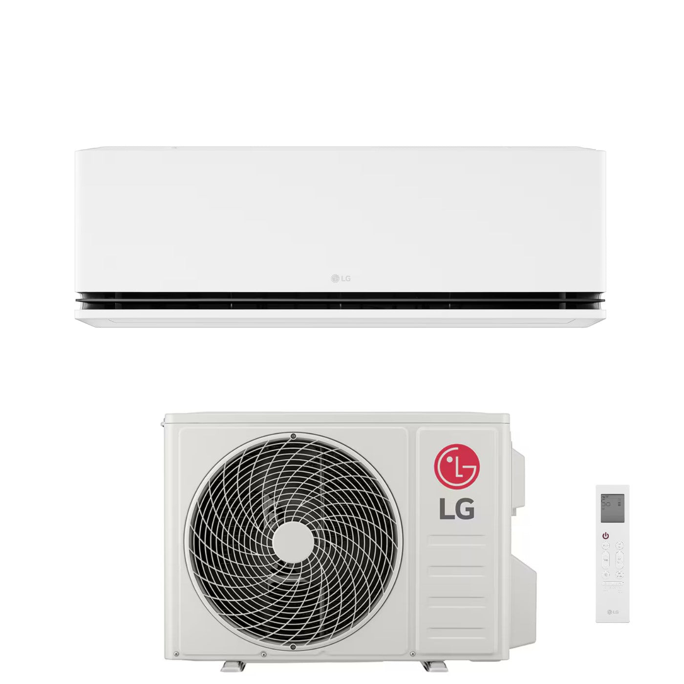 Airconditioner LG Inverter DUALCOOL DELUXE 12000 Btu H12S1D.NS1 + H12S1D.U12 R-32 Wi-Fi Geïntegreerd Klasse A+++/A++