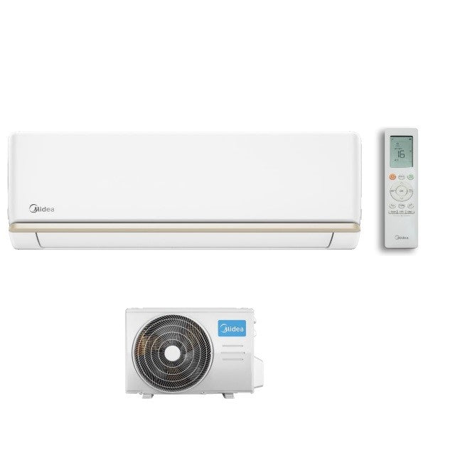 Airconditioner Midea Inverter-serie EVOLT 12000 Btu Wi-Fi Optioneel Spraakbediening MSAGGBU-12HRDN8 R-32 A++ - NOVITA
