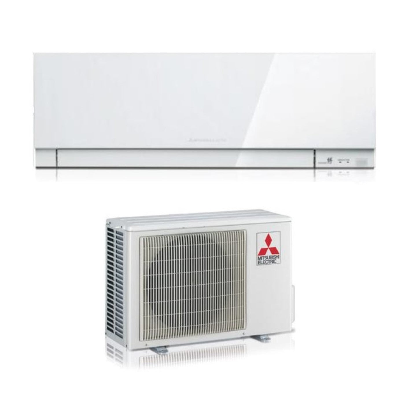 Mitsubishi Electric Inverter Airconditioner MSZ-EF-serie KIRIGAMINE ZEN WHTIE 9000 Btu MSZ-EF25VGKW R-410 Geïntegreerde Wi-Fi Witte Kleur