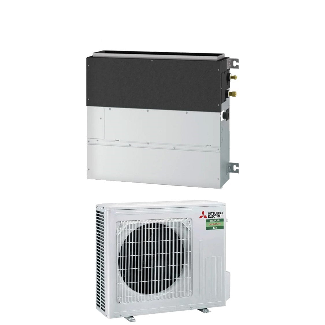 Airconditioning Mitsubishi Elektrische Vloeromvormer 21000 Btu SFZ-M60VA + SUZ-M60VA R-32 Wi-Fi Optioneel