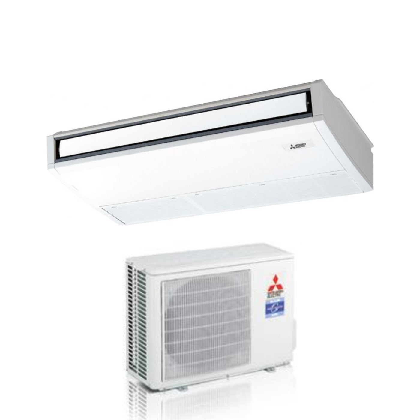 Mitsubishi Electric Airconditioner Plafondhangende Inverter P-serie 21000 Btu PCA-M60KA R-32 Wi-Fi Optioneel met standaard afstandsbediening inbegrepen