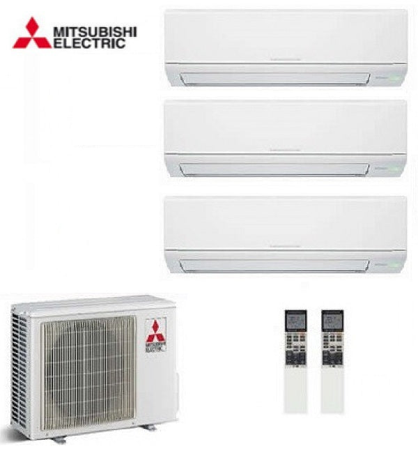 MITSUBISHI ELECTRIC TRIAL SPLIT INVERTER Serie MSZ-HJ 9+9+12 met MXZ-3HJ50VA