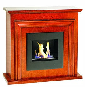 Stuff Road naar bio-ethanol A180 in hout 3,5 kW code 17337 Afmetingen cm 91x32x86h