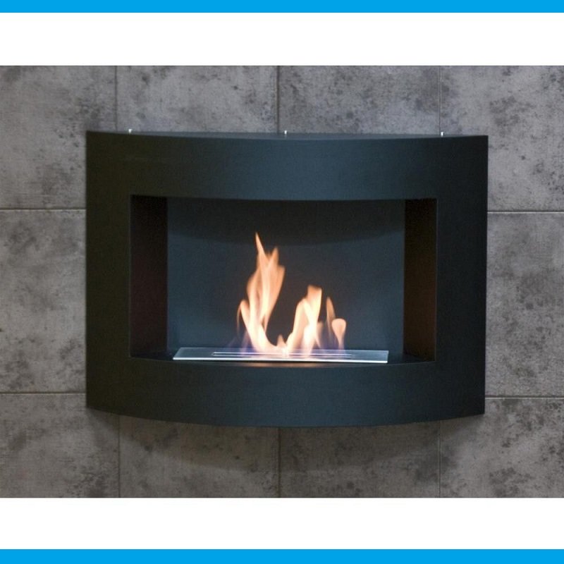 Bio-ethanol haardkachel ROND 3,5 kW Afmetingen 63x15,5x45h cm