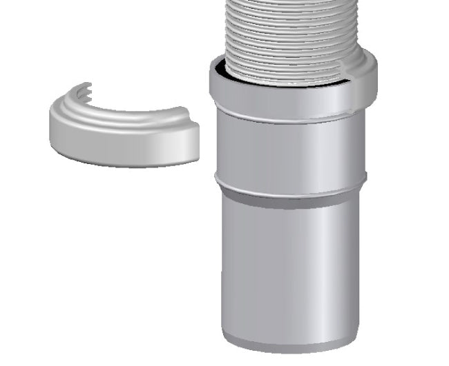 Flexibele, succesvolle pijpverbinding 80 NPE voor rookkanalen van condensatieketels model 80 code 932080