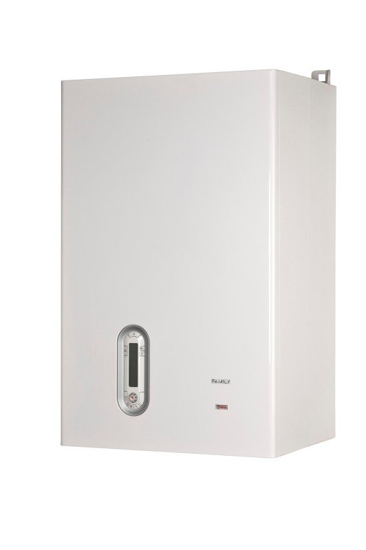 KOOPJESGEBIED Riello Family AQUA CONDENS 3,5 condensatieketel met 60 liter boiler compleet met rookgasafvoerset - ErP