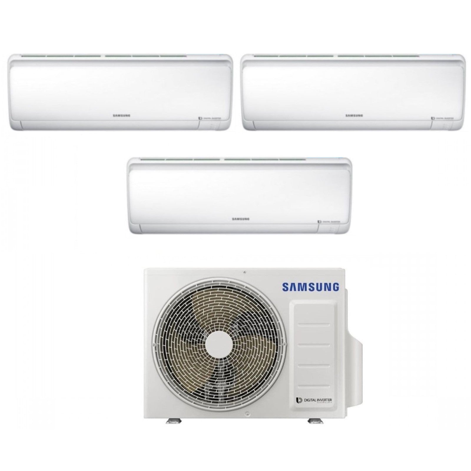Samsung Trial Split Inverter Airconditioner MALDIVES QUANTUM serie 7+9+18 met AJ068RCJ R-32 7000+9000+18000 - Nieuw 2019