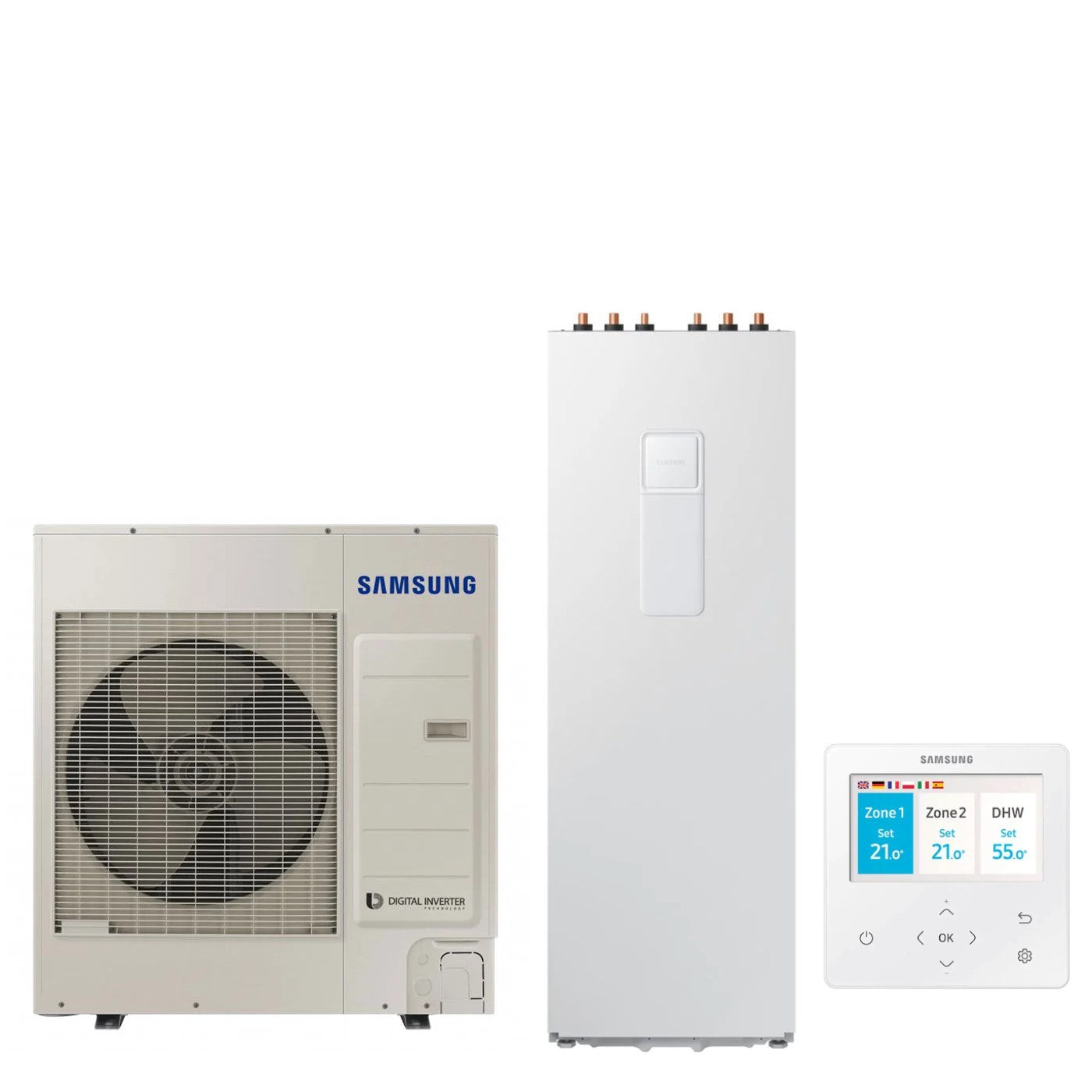 immagine-1-samsung-pompa-di-calore-aria-acqua-splittata-samsung-climatehub-ae260rnwsgg-ae090rxedgg-bollitore-di-260-litri-trifase-con-comando-incluso-jpg