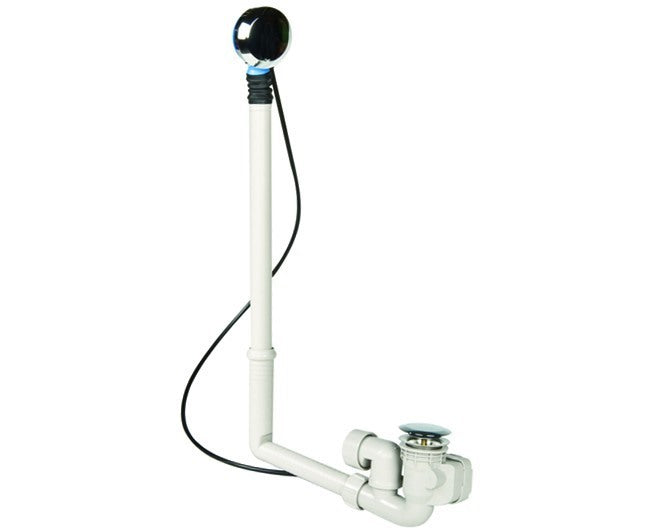 Geberit badkamerafvoerkolom met stoelafsluiting en pop-up afvoer