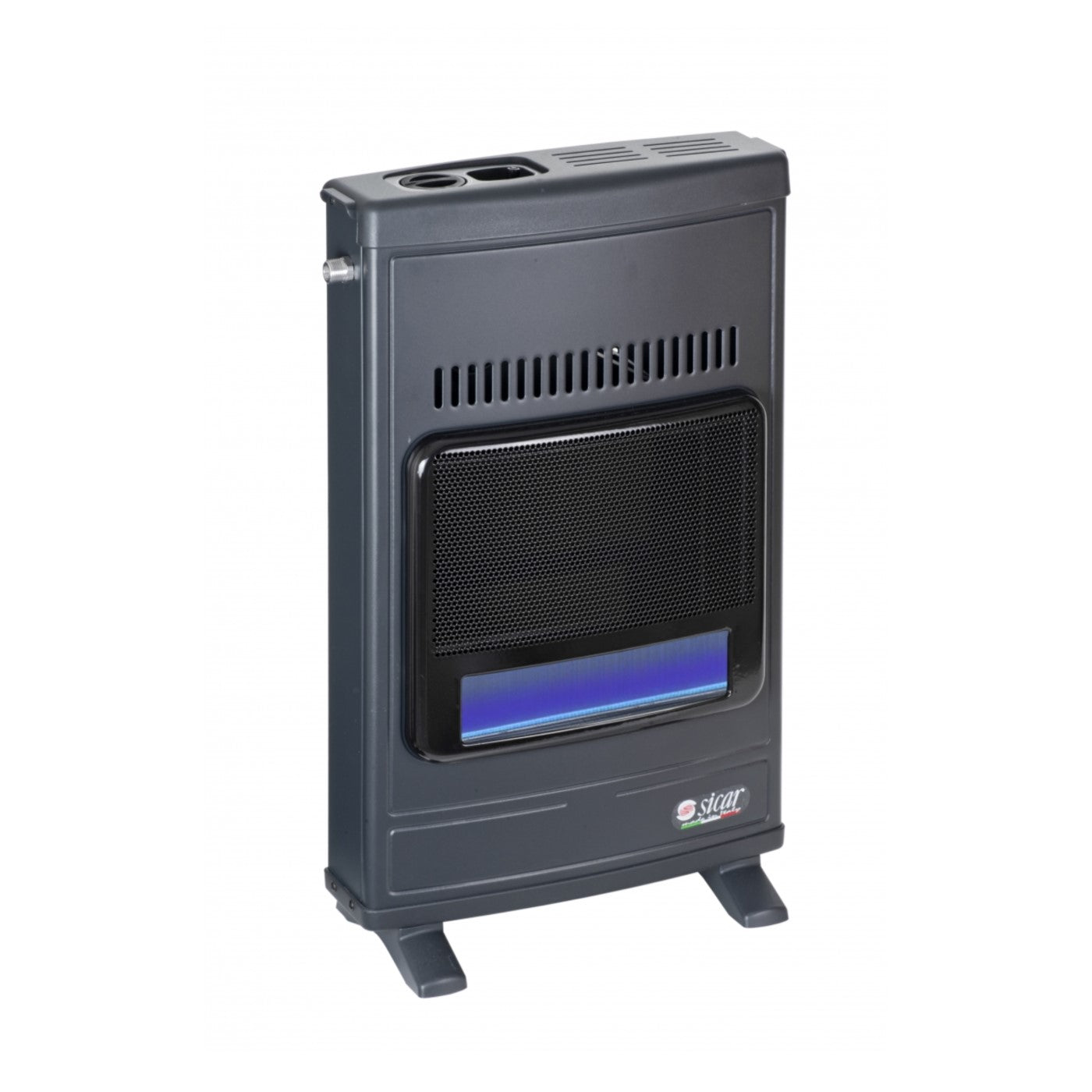 Sicar Blue-Flame kachel op methaan, model Eco 45, grijs