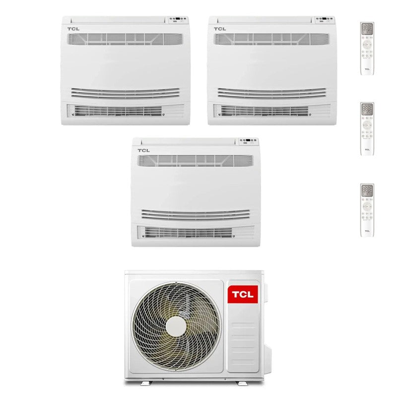 Airconditioner TCL Trial Split Inverter Console 9+9+18 met MT3240 R-32 Wi-Fi Geïntegreerd