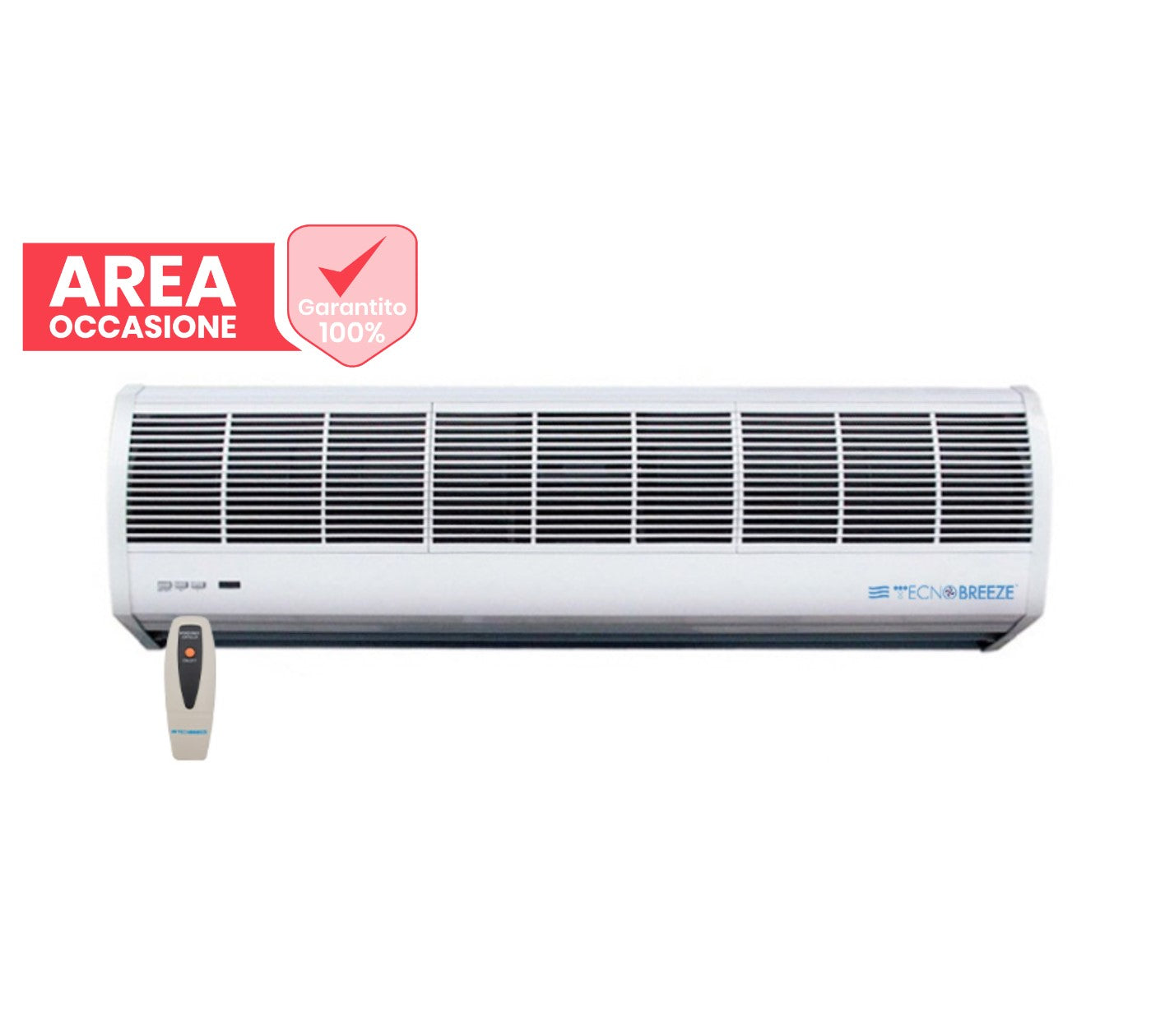 AREA OCCASIONI 2354 Barriera D'Aria Centrifuge Tecnogas Tecnobreeze model NATURAL WIND 180 vanaf 180 cm met Telecomando code 14204