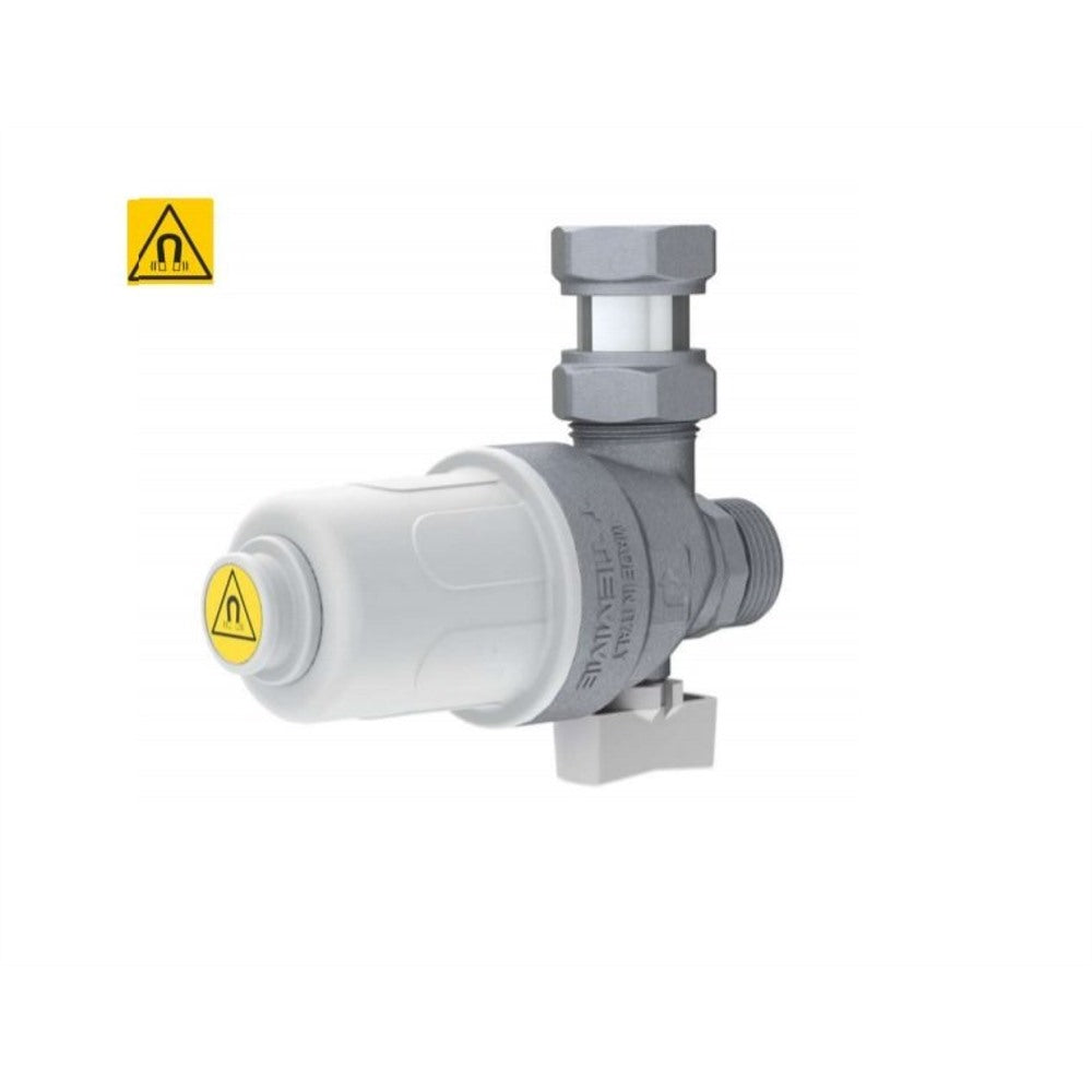 Magnetische vuilafscheider onder de ketel TIEMME TM-MAG MINI 3/4"