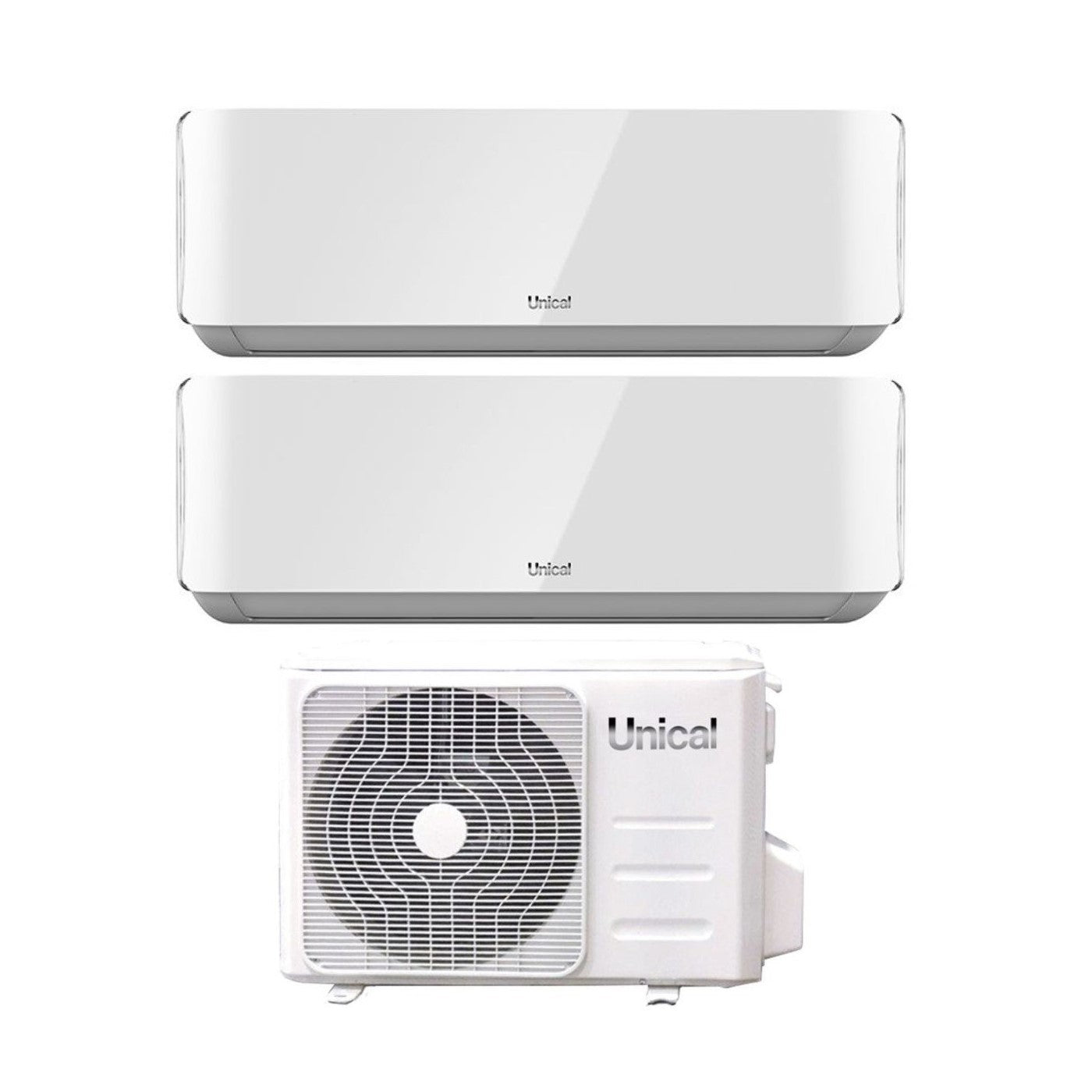 Unieke Dual Split Inverter Airconditioner Air CRISTAL 13+13 serie met XMX2 18HE R-32 Wi-Fi Optioneel 13000+13000