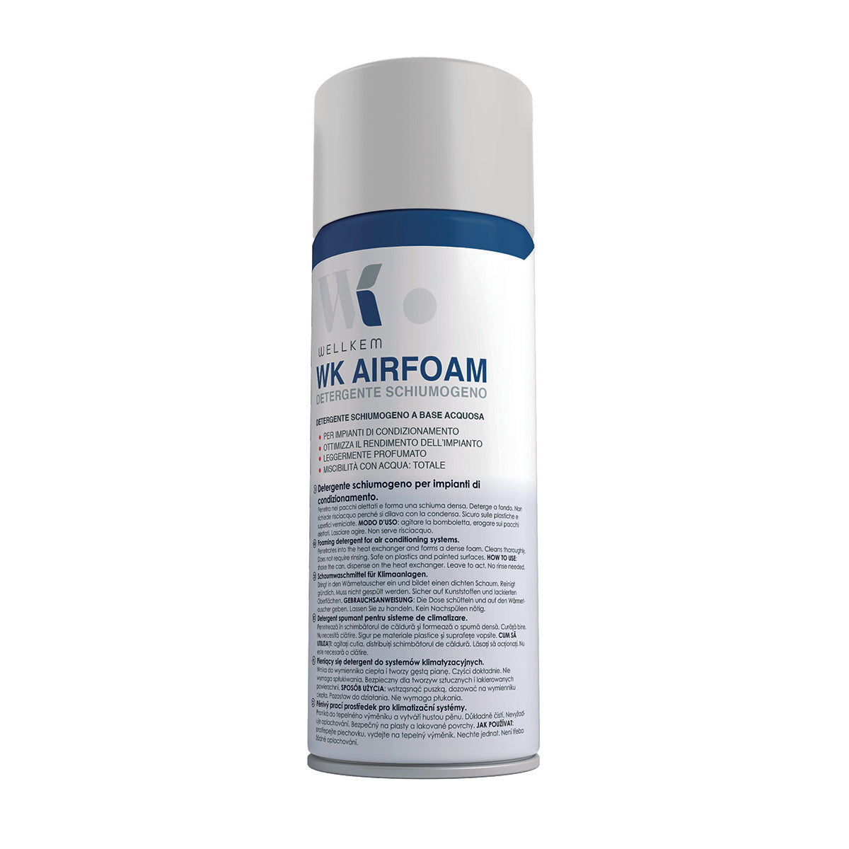 Wellkem WK AIRFOAM Schuimend Desinfecterend Reinigingsmiddel 600 ml Code 50.10.02