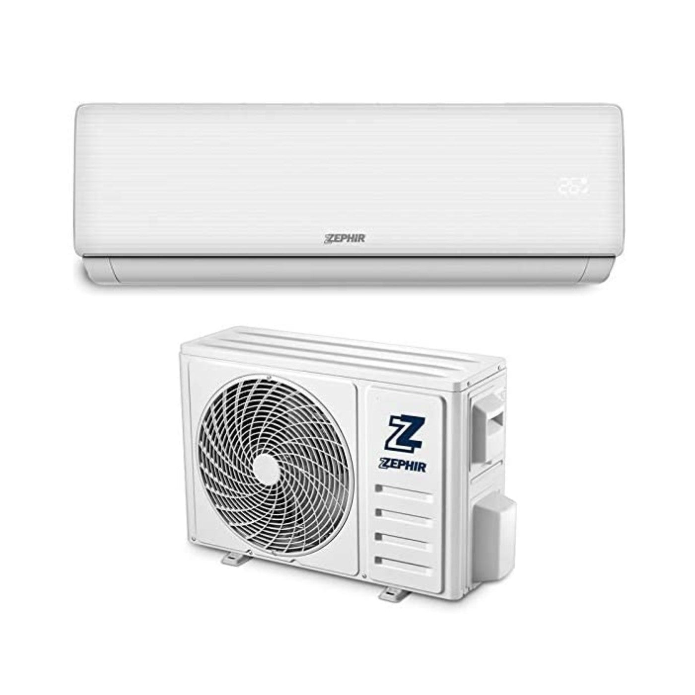 Airconditioner Zephir Inverter-serie ADVANCE 9000 Btu ZTQ9000 R-32 Klasse A++/A+
