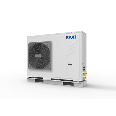 Baxi AURIGA 5M R-32 Enkelfasige inverter lucht-water monobloc verwarming A7794318 compleet met bediening