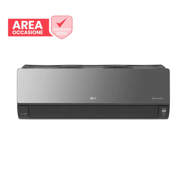 Retouren Binnenmuurunit LG ARTCOOL MIRROR 12000 Btu AC12BK.NSJ R-32 Wi-Fi Geïntegreerde UV Nano Spraakbesturing