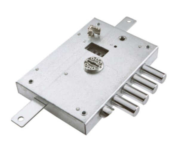 Atra Dierre DM drievoudig slot te gebruiken met dagschoot en 4 nachtschoten Doornmaat 60 mm Links Art. 6112.1.SE IN DOOS