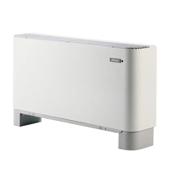 Aermec staande ventilatorconvector met alleen verwarming FCX82A van 13,35 kW met schakelaar en bediening inbegrepen