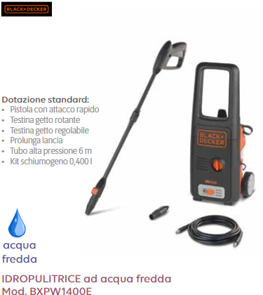 Black &amp Decker BXPW1400E 98296 hogedrukreiniger