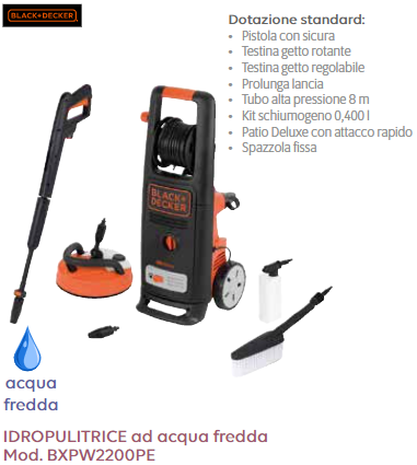 Black &amp Decker BXPW2200PE 99413 hogedrukreiniger