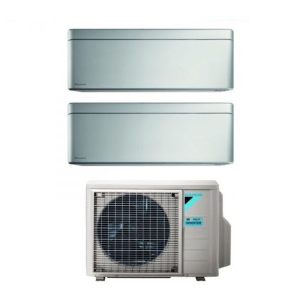 immagine-1-climatizzatore-condizionatore-daikin-bluevolution-dual-split-inverter-serie-stylish-total-silver-9_9-con-2mxm68n-r-32-wi-fi-integrato-9000_9000-colore-grigio-garanzia-itali