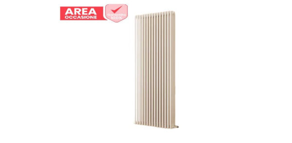 GEBIED Retouren Volledige batterij radiator thermofoons in stalen buisvormige Cordivari Ardesia 4 kolommen h 2000 mm interactie 1944 mm 14 elementen h 2000