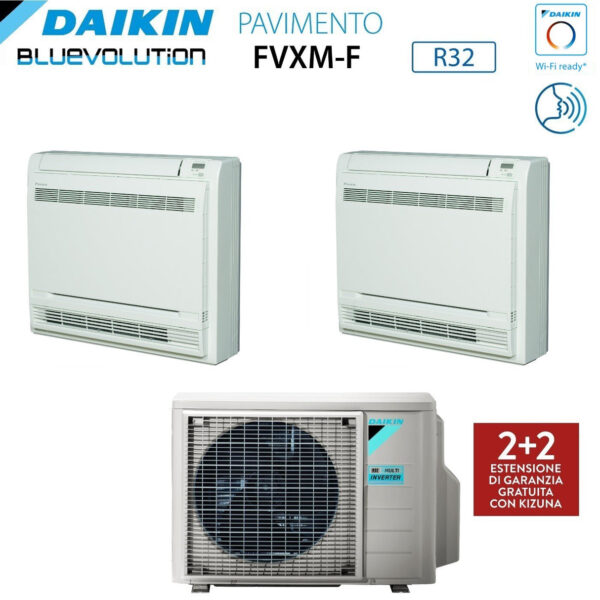 immagine-1-daikin-climatizzatore-condizionatore-daikin-bluevolution-a-pavimento-dual-split-inverter-serie-fvxm-f-912-con-2mxm40a-r-32-wi-fi-optional-con-telecomando-ad-infrarossi-incl