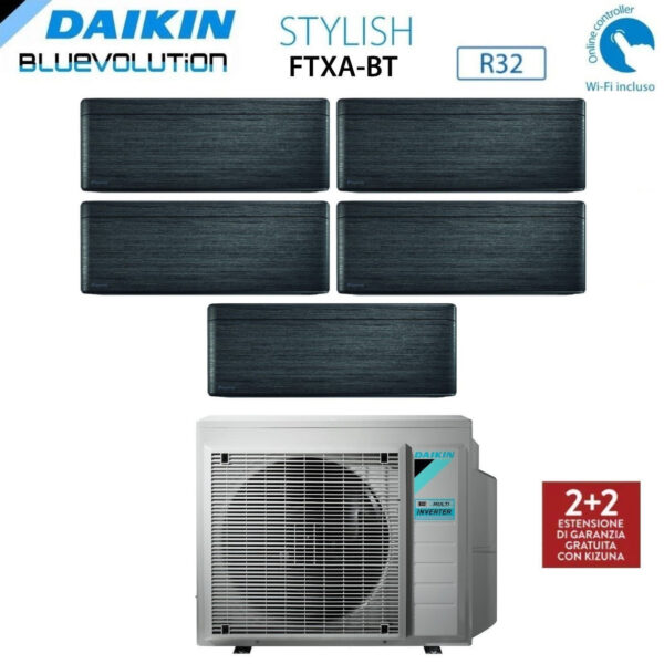 immagine-1-daikin-climatizzatore-condizionatore-daikin-bluevolution-penta-split-inverter-serie-ftxa-bt-stylish-real-blackwood-9991212-con-5mxm90n-r-32-wi-fi-integrato-9000900090001200