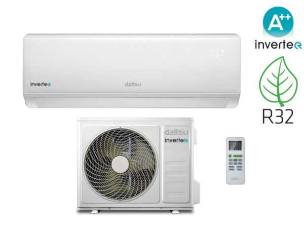 Retouren IN DE GEBIED Airconditioning Daitsu inverterlijn DR 12000 btu DS-12KIDR / DOS-12KIDR R-32 Wi-Fi Optioneel A++/A+