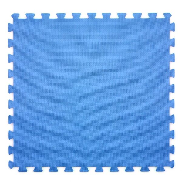 6PZ Zacht Puzzeltapijt voor Zwembad 60X60X0,8 BLAUW DH43871