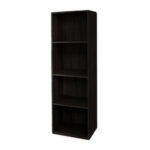 immagine-1-divina-home-libreria-in-legno-4-ripiani-scaffale-wenge-l-40-x-h-29-x-h-132-cm-ean-8056157803416-jpg