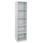 immagine-1-divina-home-libreria-in-legno-5-ripiani-scaffale-bianco-l-40-x-h-29-x-h-172-cm-ean-8059591735251-jpg