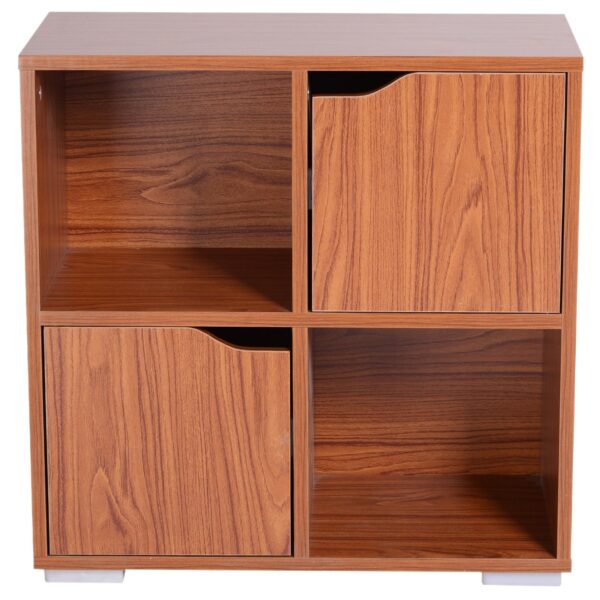 EasyComfort GELEGENHEIDSRUIMTE - boekenkast met 4 compartimenten in spaanplaat 60 x 29 x 60 cm