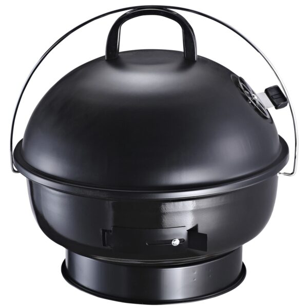 EASYCOMFORT Reisbarbecue met deksel en warmteregelventilator