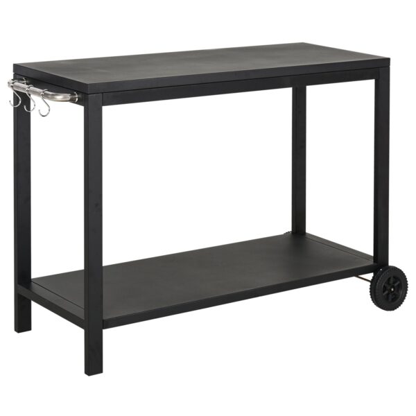 immagine-1-easycomfort-easycomfort-carrello-da-cucina-a-2-livelli-con-maniglie-e-ganci-laterali-in-acciaio-128×46-5×86-5-cm-nero-jpg