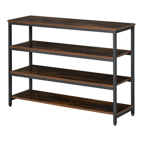 immagine-1-easycomfort-easycomfort-scaffale-stile-industriale-4-ripiani-mobile-libreria-per-soggiorno-ingresso-camera-da-letto-metallo-e-legno-marrone-100x30x72cm-ean-8054144131474-jp