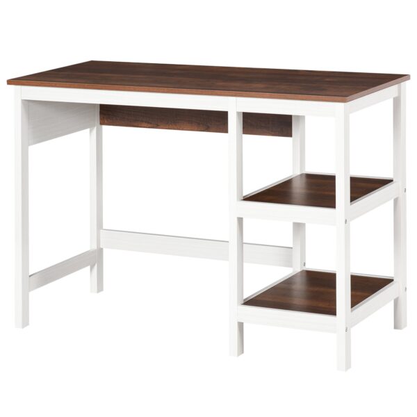 immagine-1-easycomfort-easycomfort-scrivania-ufficio-con-2-mensole-in-legno-casa-e-studio-noce-e-bianco-ean-8054144132204-jpg