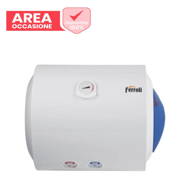 AREA OCCASIONI Scaldaagno Electrico Ferroli Calypso 120 HO Horizontaal 120 Liter